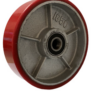 Rueda Pu Centro De Fierro Trasera P/Hidraulico 7" X 2"Cap