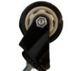 Rodaja Pvc Negra Con Tornillo Y Balero Bola Doble Giratoria - Image 3