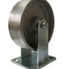 Rodaja Hierro Fija Rueda De 6"X 2" Cap 450 Kg